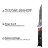 Qulajoy VG10 Chef Knife, 67-Layers Japanese Damascus Knife, 8 Inch Kitchen Knife With Ergonomic Handle, Razor Slicing Knife For Meat, Vegetable