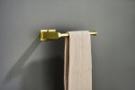 2 Pack Paper Towel Holder Wall Mount, Brushed gold Paper Towel Holder Under Cabinet, Self Adhesive Paper Towel Holders, Kitchen Towel Holder for Kitch