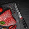 Qulajoy VG10 Chef Knife, 67-Layers Japanese Damascus Knife, 8 Inch Kitchen Knife With Ergonomic Handle, Razor Slicing Knife For Meat, Vegetable