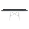 TREXM 6-Piece Classic Dining Table Set, Rectangular Extendable Dining Table with two 12"W Removable Leaves and 4 Upholstered Chairs & 1 Bench for Dini