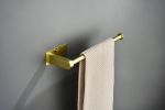 2 Pack Paper Towel Holder Wall Mount, Brushed gold Paper Towel Holder Under Cabinet, Self Adhesive Paper Towel Holders, Kitchen Towel Holder for Kitch