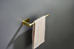 2 Pack Paper Towel Holder Wall Mount, Brushed gold Paper Towel Holder Under Cabinet, Self Adhesive Paper Towel Holders, Kitchen Towel Holder for Kitch