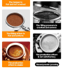 Automatic coffee powder booster 58mm electric powder press 60W home cappuccino coffee commercial Americano